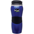 14 Oz. Blue Maui Gripper Stainless Steel Tumbler